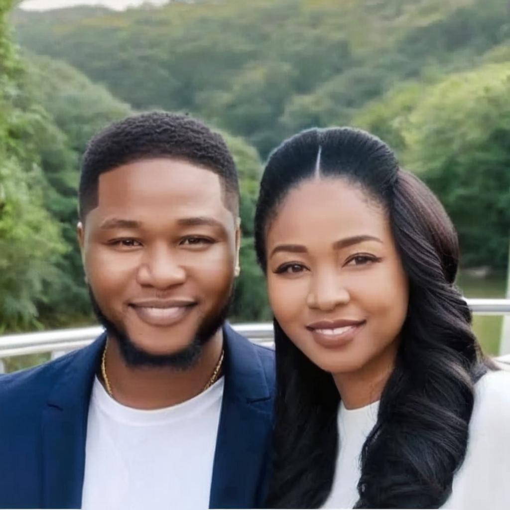 Can u combe this two pic stand close to each other like a couple without changing real face and keep it real as possible