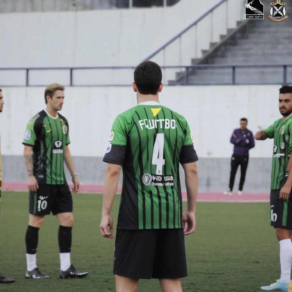 Muda o equipamento para o do futebol clube do porto