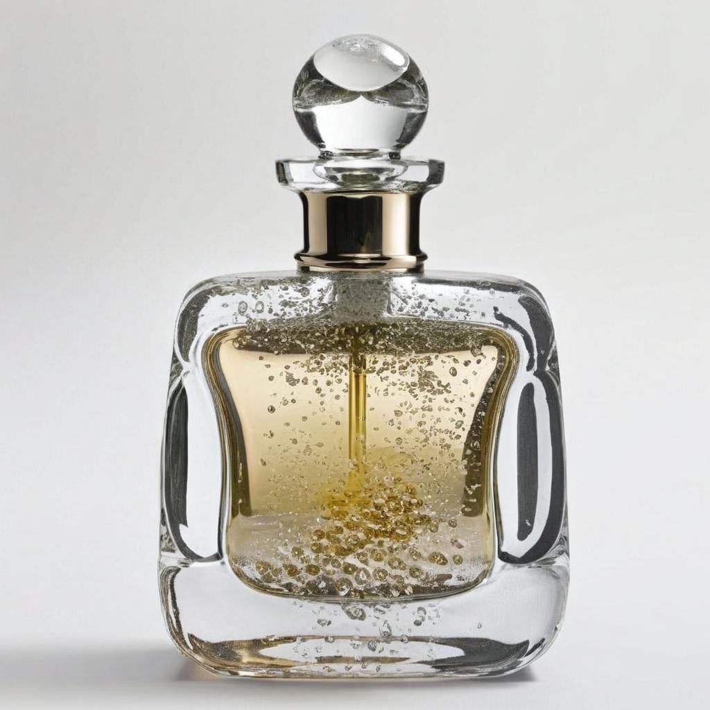 I want you to design 5 perfume bottles in this style, with a unique and fashionable look."