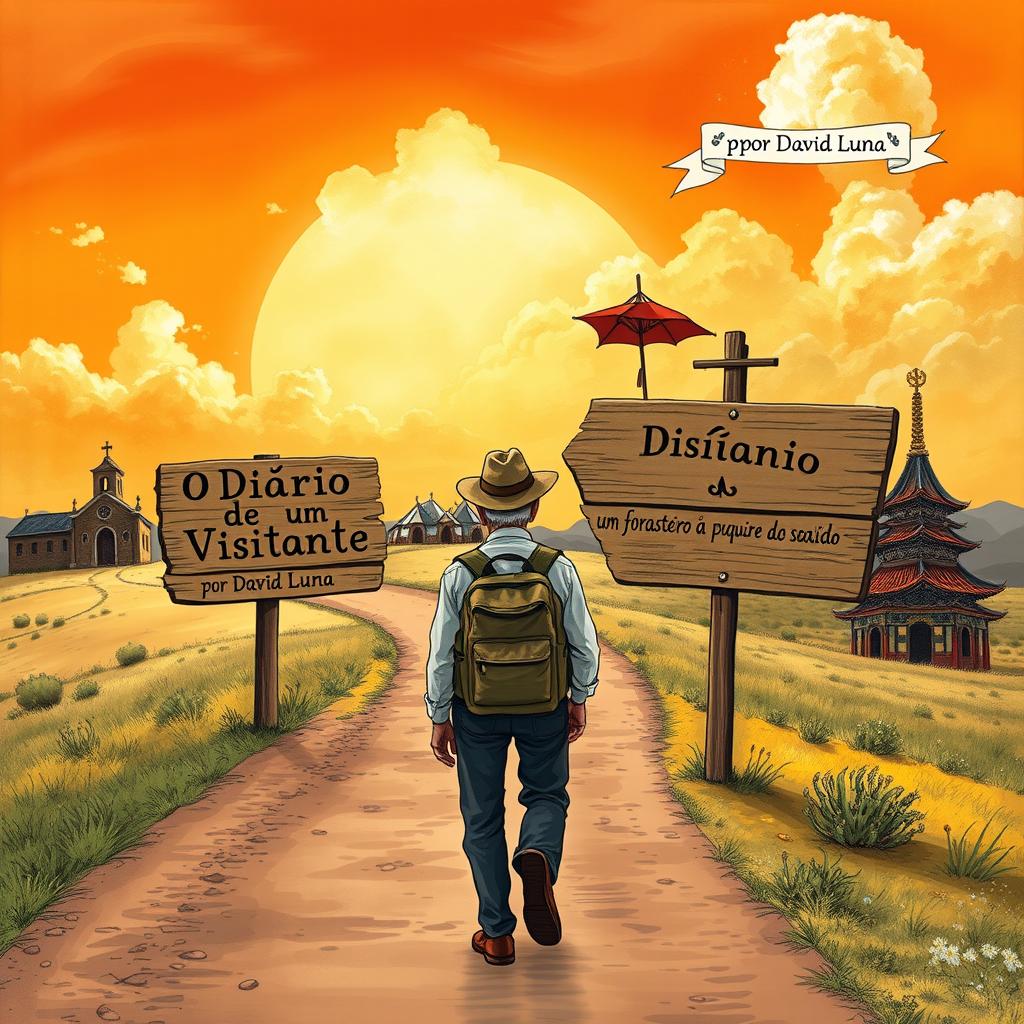 An illustrated book cover in a style that blends vintage and contemporary art