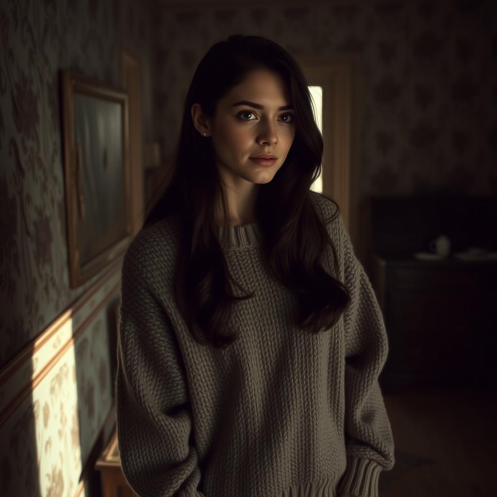 In an old building where every sound echoes with dampness, a young woman named Carla enters her home