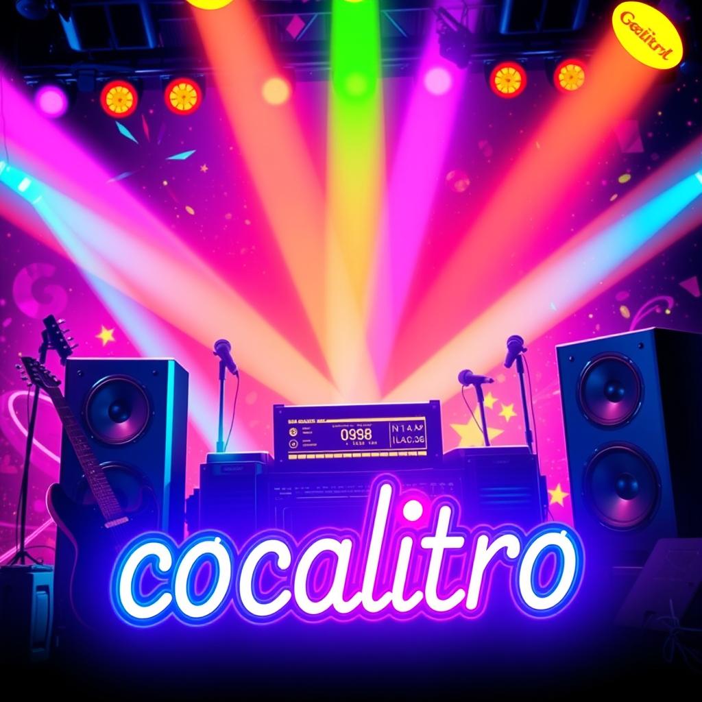 Vibrant Pop Rock Design Featuring 'Cocalitro' | Idyllic Ideas