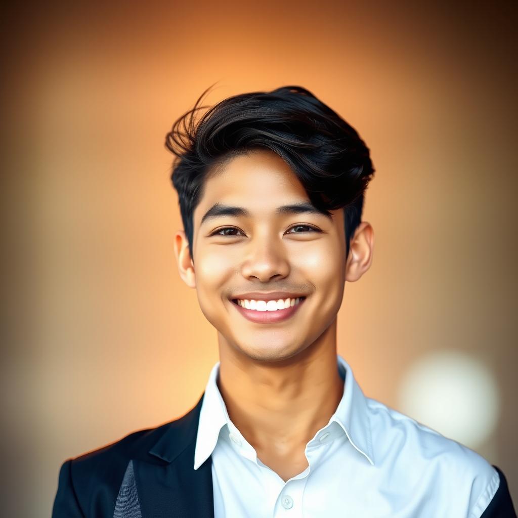A stylish and professional profile picture inspired by social media trends