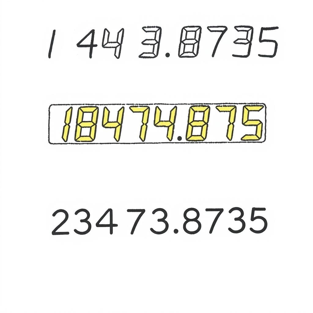 Change 18473.8735 to 23473.8735