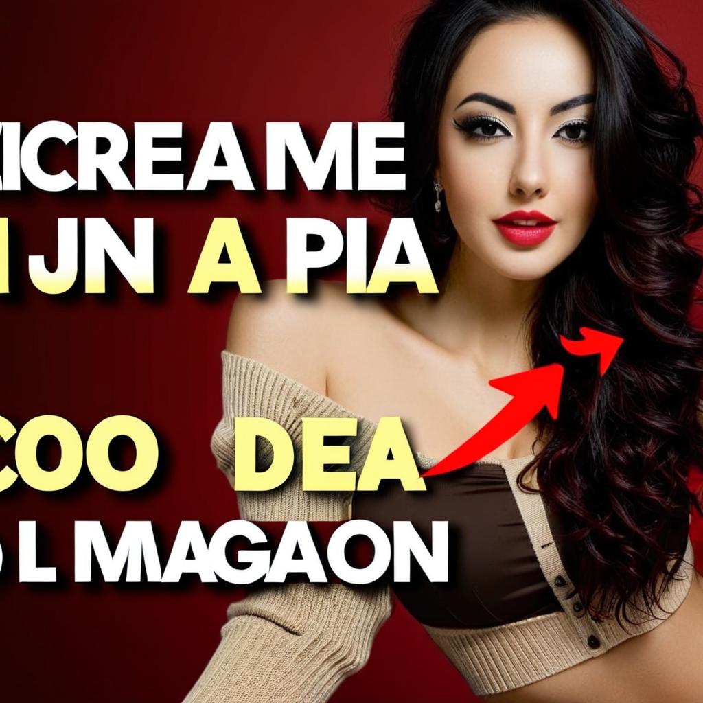 Creame una chica como la de la imagen