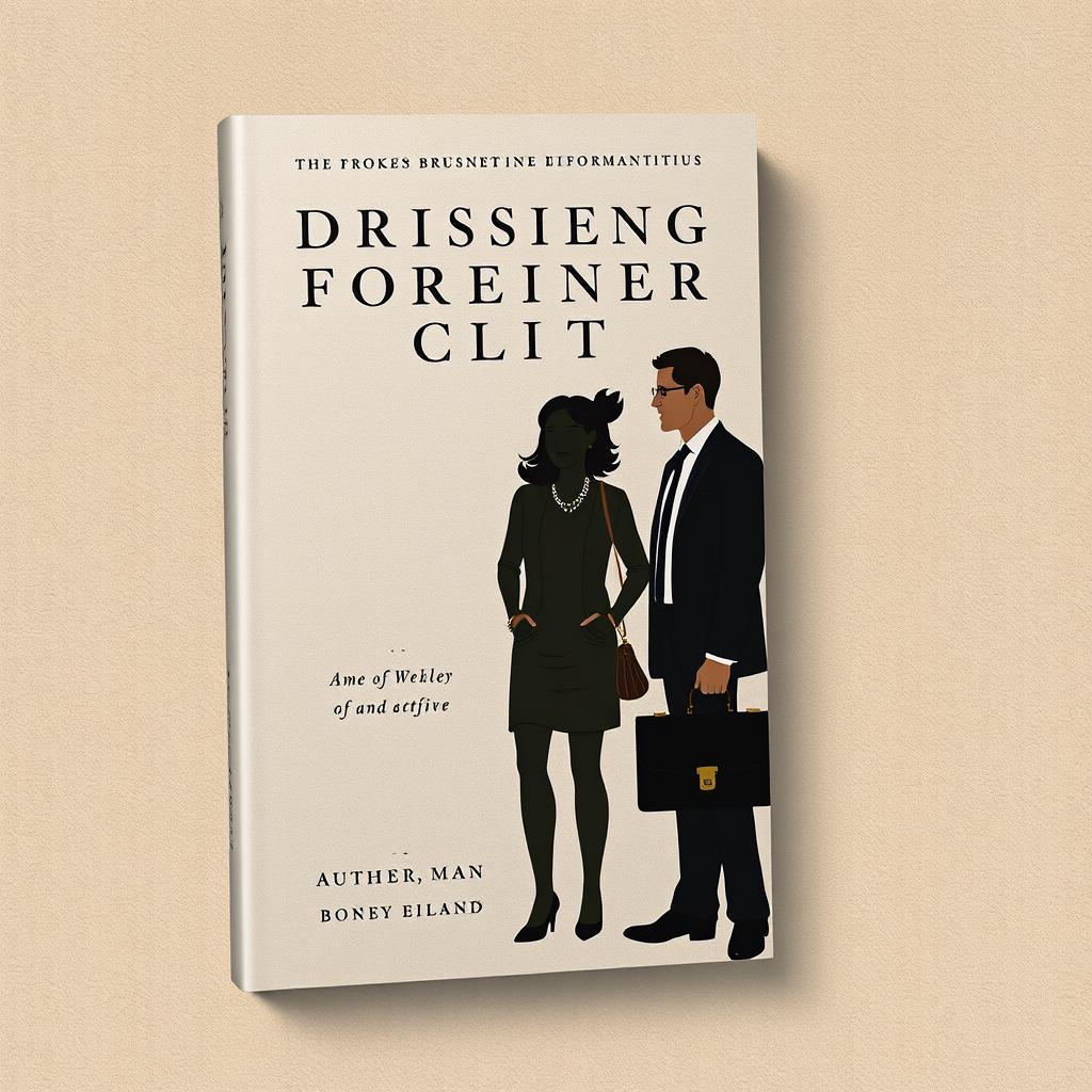 A book cover design featuring a sober yet eloquent illustration of three silhouettes engaged in conversation against a textured background