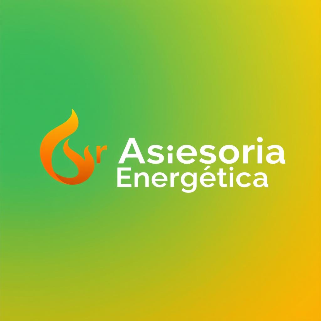 A logo design for a company named 'Sr Asesoría Energética'