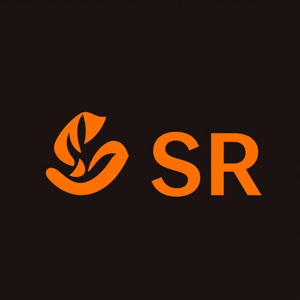 Logotipo para una asesoría energética llamada 'SR'