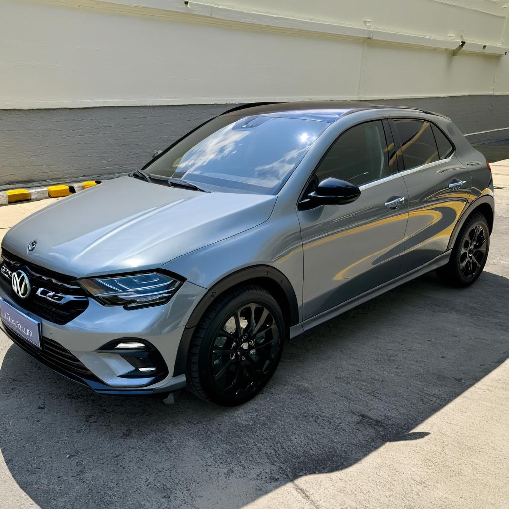 Sleek Silver Modern Hatchback in Urban Setting | Idyllic Ideas