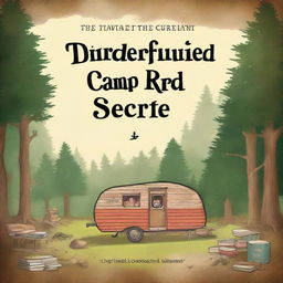 An intriguing book cover of 'The Diapered Secret: Camp Confessions (The Tbdl Chronicles - Book 1)'