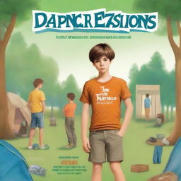 A compelling book cover for 'The Diapered Secret: Camp Confessions (The Tbdl Chronicles - Book 1)'