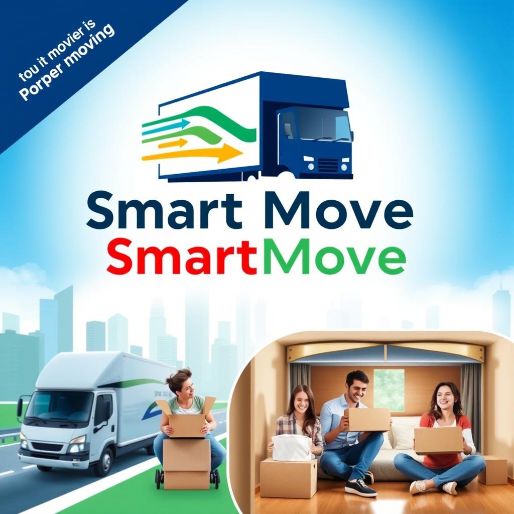 An advertisement for a moving and relocation service called 'SmartMove'