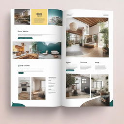 Create an image of a captivating ad campaign for an Airbnb Welcome Book Template, neatly laid out with highlighted unique features, showing the ease it provides for hosts and the enchanting experiences it imparts to the guests.