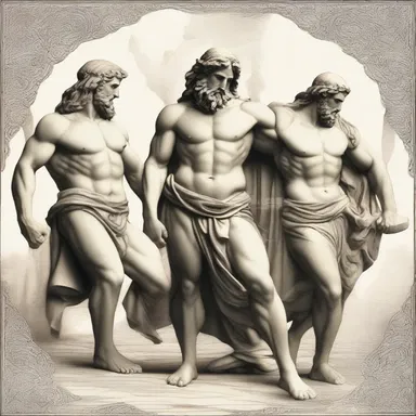 In Greek mythology, the gods blessed the hero with strength and immortality through an anointment ritual.