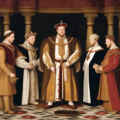 The anointment of King Henry VIII as the King of England marked a pivotal moment in Tudor history.