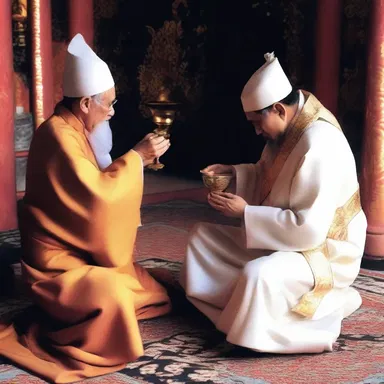 In many religious traditions, anointment is performed to symbolize divine favor and consecration.