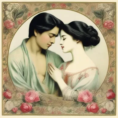 The romantic novel depicted an intimate anointment ritual between two lovers, sealing their eternal bond.