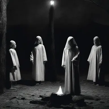 The horror movie showcased an eerie anointment ceremony that unleashed a malevolent spirit.