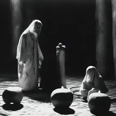 The horror movie showcased an eerie anointment ceremony that unleashed a malevolent spirit.