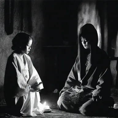 The horror movie showcased an eerie anointment ceremony that unleashed a malevolent spirit.