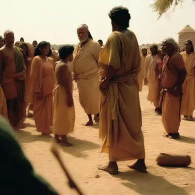 The film director used stunning visual effects to depict the anointment scene with utmost realism.