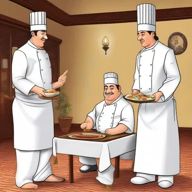 Why did the chef refuse to perform the anointment ceremony? Because he didn't want to make a greasy situation!