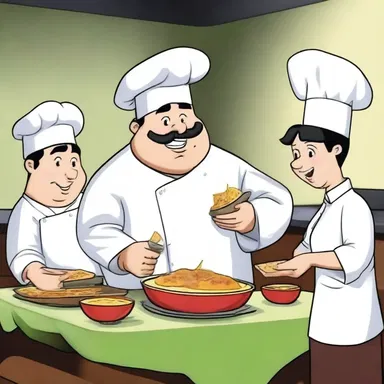 Why did the chef refuse to perform the anointment ceremony? Because he didn't want to make a greasy situation!