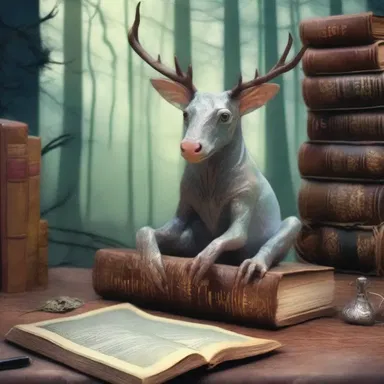 The anomalist eagerly delves into every book with magical creatures and enchanted realms.