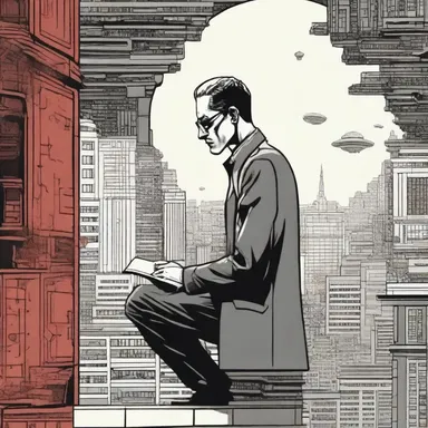 The anomalist is captivated by science fiction novels that explore unconventional and peculiar ideas.