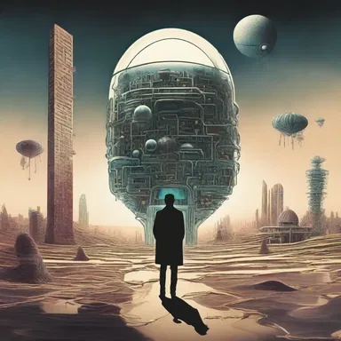 The anomalist is captivated by science fiction novels that explore unconventional and peculiar ideas.