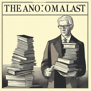 The anomalist seeks out books that focus on rare and exceptional cases in various fields.