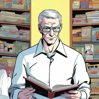 The anomalist enjoys reading comic books that feature unique and unconventional storylines.