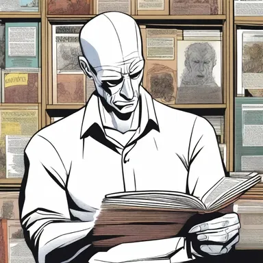 The anomalist enjoys reading comic books that feature unique and unconventional storylines.