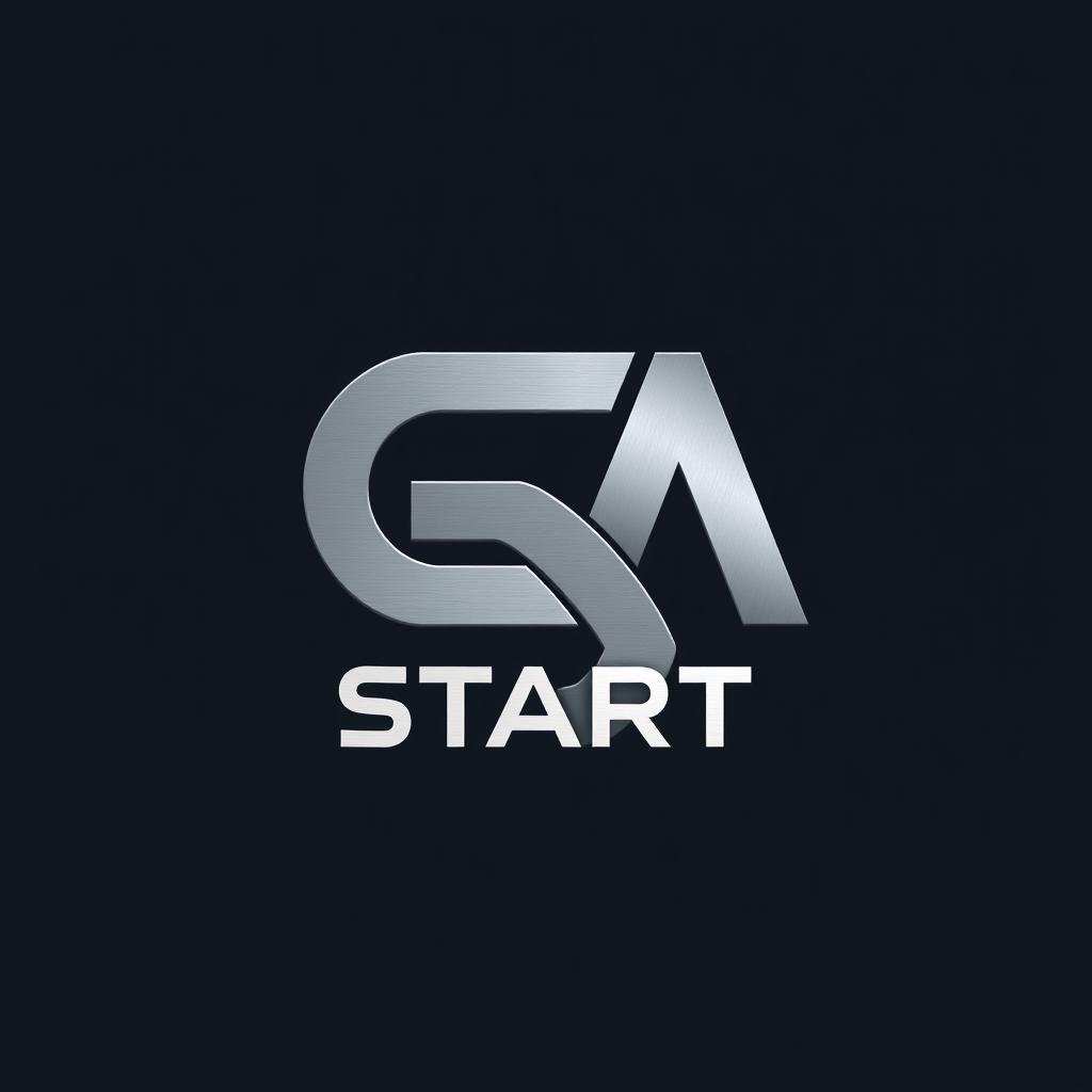 Creative Logo Design Concept for 'START' - Innovative & Modern