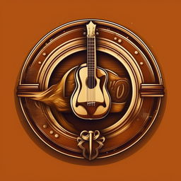 Circular logo incorporating the letters 'C' and 'L' seamlessly combined, featuring classic symbols of country music such as a guitar, cowboy hat, or musical notes.