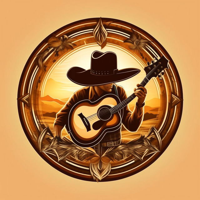 A circular logo with the letters 'C' and 'L', intertwined, symbolizing country music with the inclusion of elements like a guitar, cowboy hat, or musical notes.