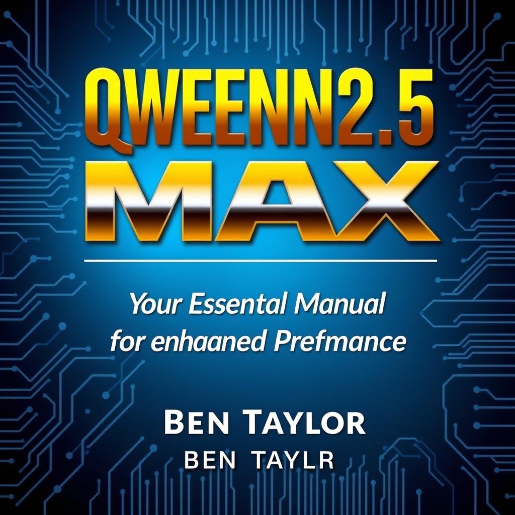 A visually striking cover design for the 'QWEN2