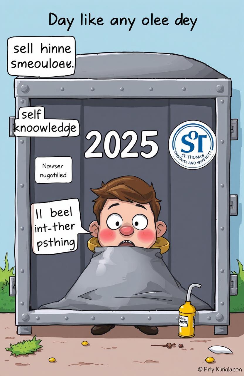 A character taking cover inside a sturdy metal cover designed to withstand various projectiles such as bullets, food items, thrown cats, snowballs, rocks, and mustard