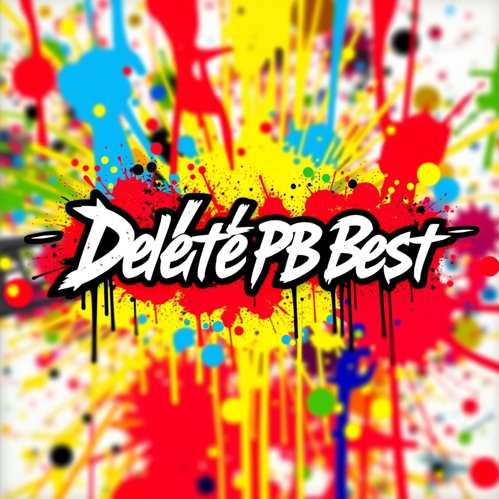 A vibrant and dynamic background image for a YouTube video related to a paint war theme, inspired by CS 1