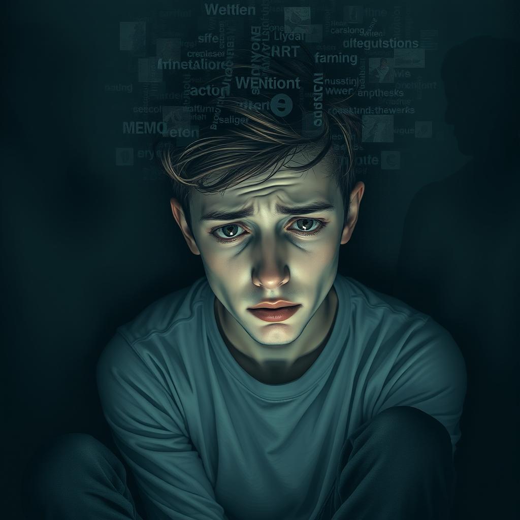 Emotional Isolation: A Visual Journey Through Chaos