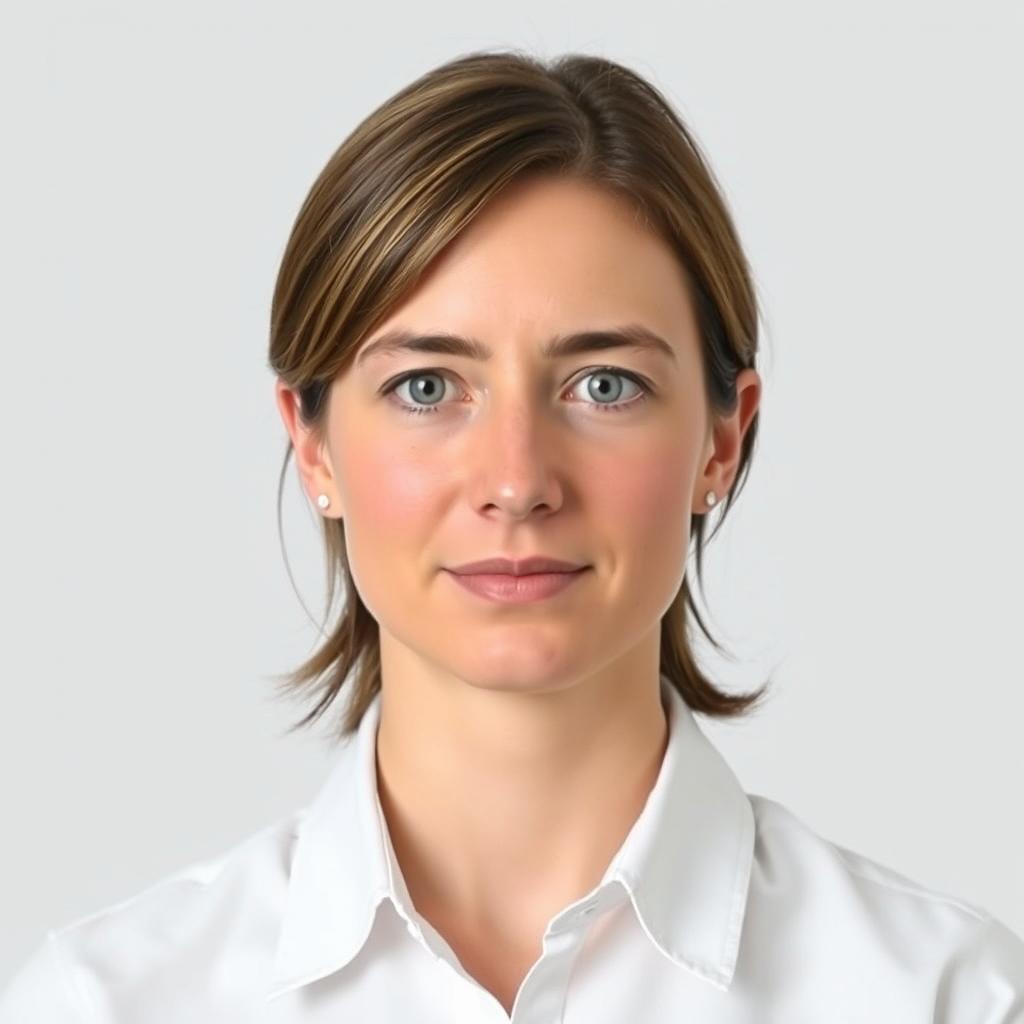 A professional passport photo suitable for the Irish Critical Skills Employment Visa application