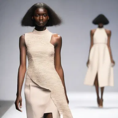 The fashion designer created a collection inspired by anopia, using fabrics with intricate textures and innovative cuts that appealed to the sense of touch.