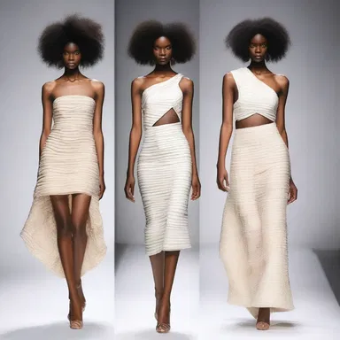 The fashion designer created a collection inspired by anopia, using fabrics with intricate textures and innovative cuts that appealed to the sense of touch.