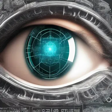 In the futuristic world of the science fiction novel, anopia was eradicated through advanced technology, giving everyone perfect vision.