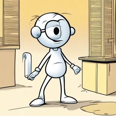 The cartoon character had anopia, but his lack of sight made him incredibly perceptive about the world around him, often detecting things others couldn't.
