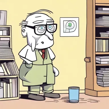The cartoon character had anopia, but his lack of sight made him incredibly perceptive about the world around him, often detecting things others couldn't.