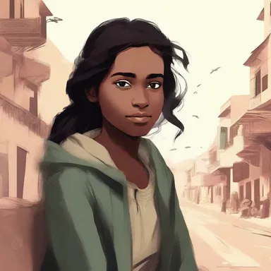 The novel followed the journey of a young protagonist with anopia, highlighting the challenges she faced and her ability to overcome them.