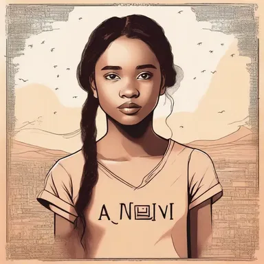The novel followed the journey of a young protagonist with anopia, highlighting the challenges she faced and her ability to overcome them.