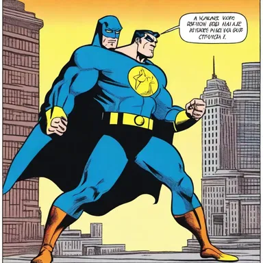 The comic strip featured a superhero with anopia who used his heightened senses to fight crime and protect the city.