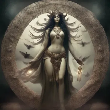 In ancient mythology, there were gods and goddesses who had anopia, but possessed supernatural abilities that compensated for their sightlessness.